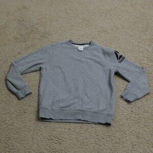 Medium - Reebok Grey Crewneck Sweatshirt Workout Wear